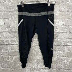 Lululemon Run A Marathon Crop
Black
